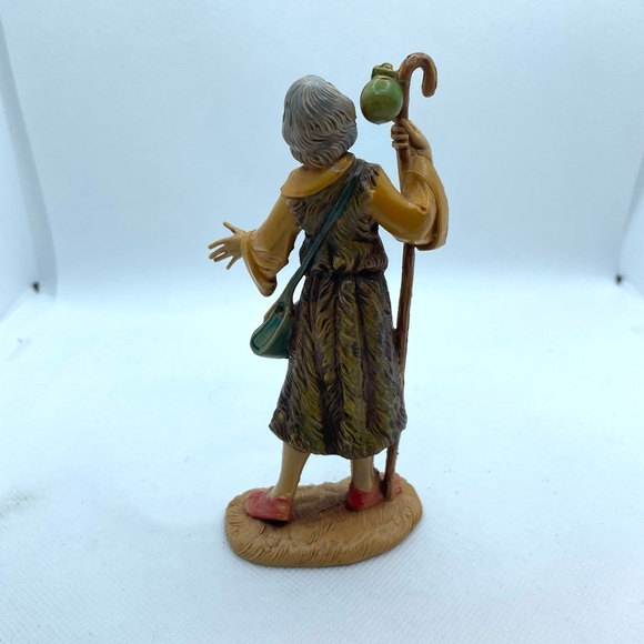 Set of 2 Fontanini from Roman Figurines. The Ox & Caleb Characters - Picture 4 of 7